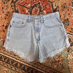 Women's Vintage Levi's 550 High-Waisted Jean Shorts 32" Waist